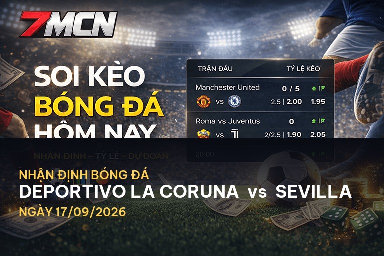 Nhận Định Trận Đấu Giữa Deportivo La Coruna và Sevilla: Cuộc Chiến Khốc Liệt Tại La Liga