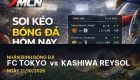 7M nhận định FC Tokyo vs Kashiwa Reysol: Đối đầu hấp dẫn tại J-League
